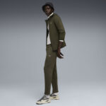 Puma Evostripe Full-Zip Hoodie DK Ανδρική Ζακέτα Λαδί