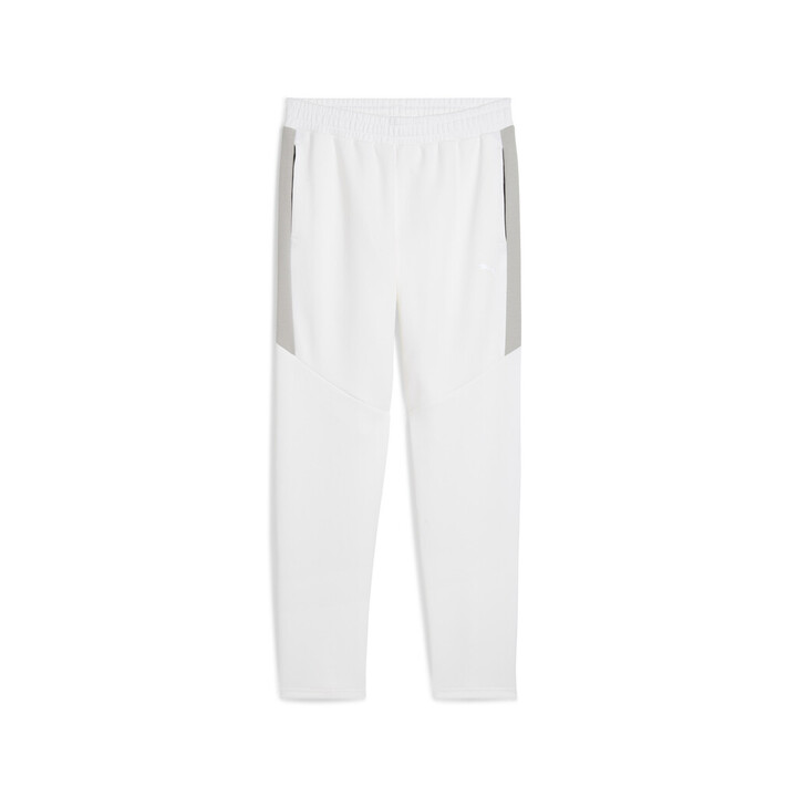 Puma Evostripe DK Pants Ανδρικό Παντελόνι Άσπρο / Γκρι