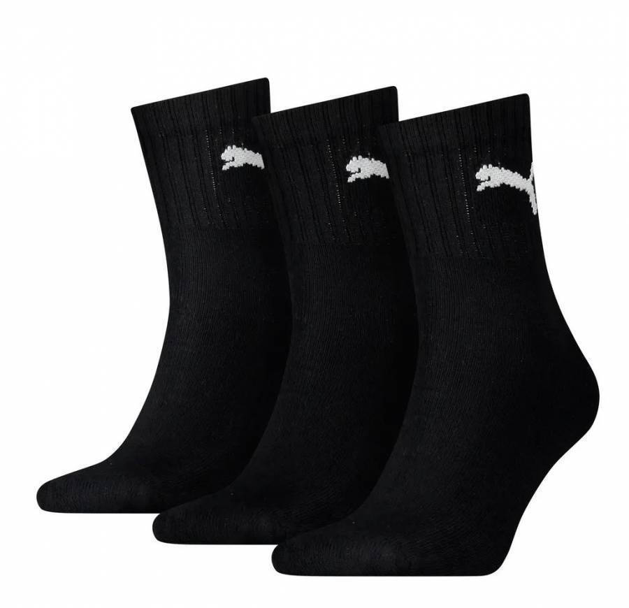 Puma Crew Socks Κάλτσες Μαύρες