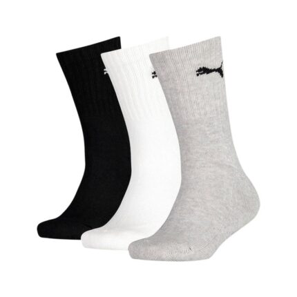 Puma Kids Socks Παιδικές Κάλτσες Μαύρες / Γκρι / Λευκές