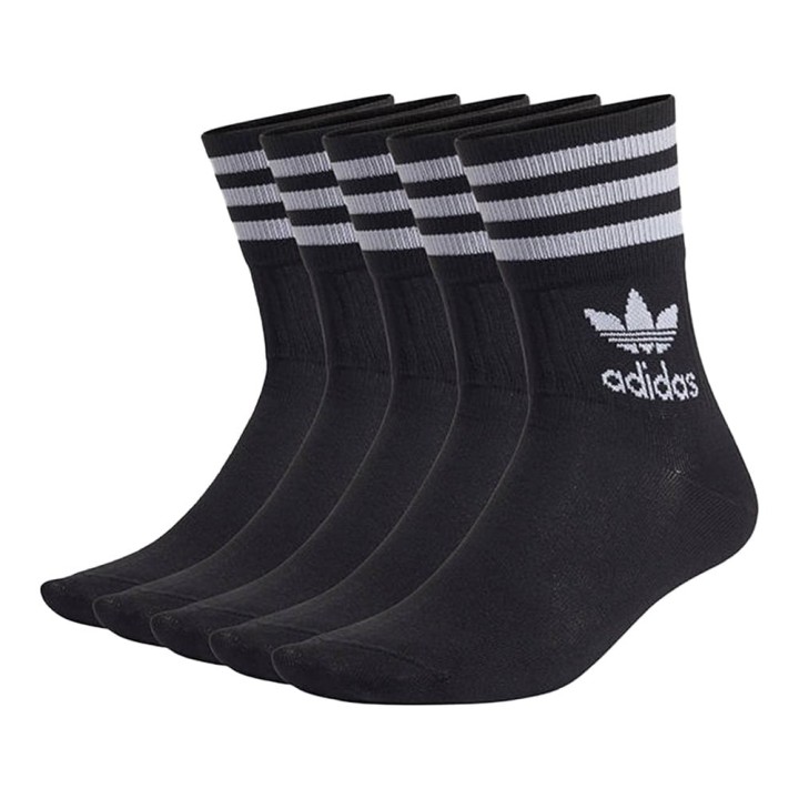 adidas Originals Mid-Cut Crew Socks 5Pairs