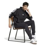 adidas Essentials Feel Cozy French Terry Joggers Ανδρικό Παντελόνι με Λάστιχο Μαύρο