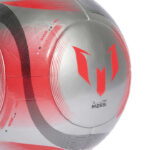 adidas Messi Club Ball Μπάλα Ποδοσφαίρου Κόκκινη / Ασημί