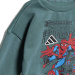 adidas x Marvel Spider-Man Jogger Set Βρεφικό Σετ Πετρόλ / Μαύρο