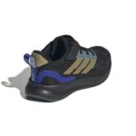 adidas Runfalcon 5 Shoes Kids Αθλητικά Παιδικά Παπούτσια Running με Σκρατς Μαύρα / Μπλε / Χρυσό
