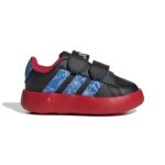 adidas x Marvel Spider-Man Grand Court Βρεφικά Sneakers Μαύρα / Κόκκινα / Μπλε