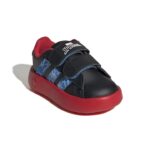 adidas x Marvel Spider-Man Grand Court Βρεφικά Sneakers Μαύρα / Κόκκινα / Μπλε
