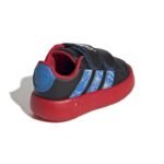 adidas x Marvel Spider-Man Grand Court Βρεφικά Sneakers Μαύρα / Κόκκινα / Μπλε