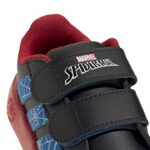 adidas x Marvel Spider-Man Grand Court Βρεφικά Sneakers Μαύρα / Κόκκινα / Μπλε