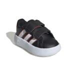 adidas x Disney Mickey Mouse Grand Court Βρεφικά Sneakers Μαύρα / Κίτρινο
