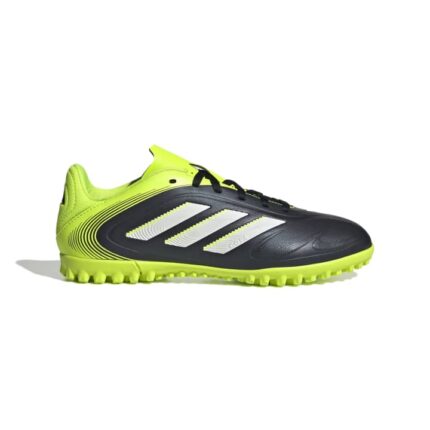 adidas Copa Pure 3 Club Παιδικά Ποδοσφαιρικά Παπούτσια με Σχάρα Μαύρα / Λαχανί