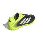 adidas Copa Pure 3 Club Παιδικά Ποδοσφαιρικά Παπούτσια με Σχάρα Μαύρα / Λαχανί