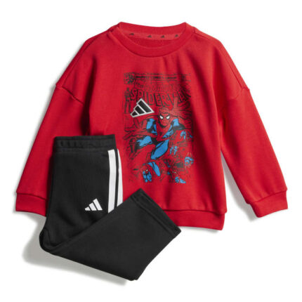 adidas x Marvel Spider-Man Jogger Set Βρεφικό Σετ Κόκκινο / Μαύρο