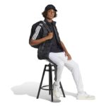 adidas Essentials 3-Stripes Single Jersey Tee Ανδρικό Κοντομάνικο Μαύρο