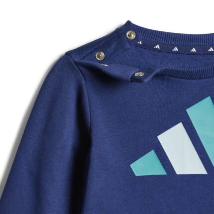 adidas Essentials Joggers Kids Βρεφικό Σετ Βεραμάν / Μπλε