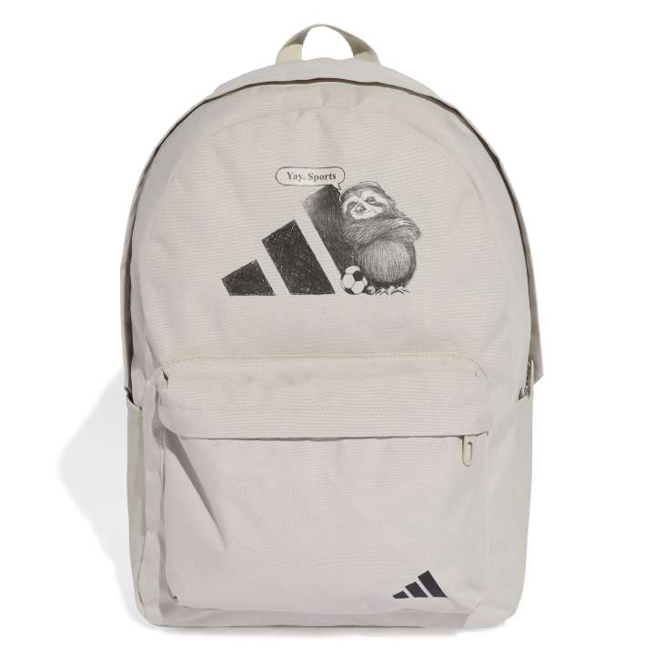 adidas Classic Yay Sport Graphic Backpack Σακίδιο Πλάτης Μπεζ