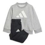 adidas Essentials Joggers Set Kids Βρεφικό Σετ Γκρι / Μαύρο