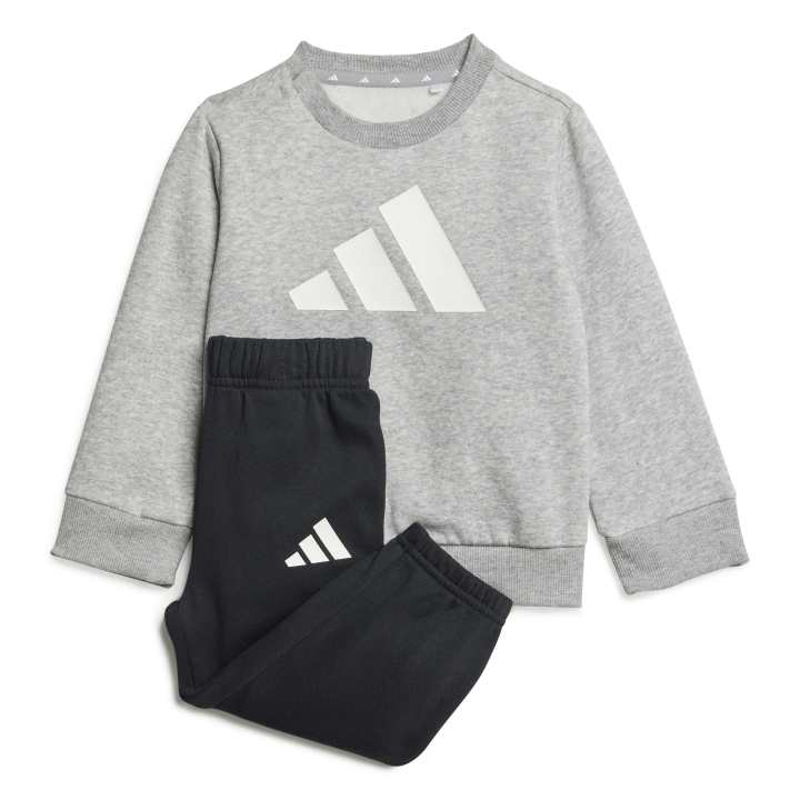 adidas Essentials Joggers Set Kids Βρεφικό Σετ Γκρι / Μαύρο