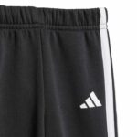 adidas Essentials Tiberio 3-Stripes Fleece Track Suit Kids Βρεφικό Σετ με Ζακέτα Κόκκινο / Μαύρο