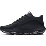 Under Armour GS Lockdown 7 Παιδικά Παούτσια Μπάσκετ Mαύρα