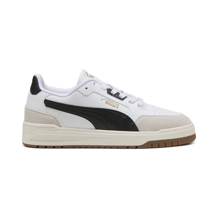 Puma Shuffle Downtown OG Ανδρικά Sneakers Λευκά / Μπεζ / Μαύρα