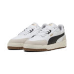 Puma Shuffle Downtown OG Ανδρικά Sneakers Λευκά / Μπεζ / Μαύρα