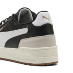 Puma Shuffle Downtown OG Ανδρικά Sneakers Μαύρα / Λευκά / Μπεζ