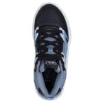 Skechers Court Hype - Street-Hooper Παιδικά Παπούτσια Μπάσκετ με Κορδόνια Μπλε / Σιελ