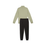 Puma Class Sweat Suit Fl Ανδρικό Σετ Φόρμας με Ζακέτα Λαδί / Μαύρο