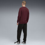 Puma Elevated Crew Sweat Suit FL Ανδρικό Σετ Φόρμας Μπορντό / Μαύρο