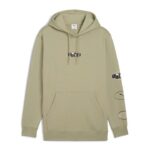 Puma Ess Logo Lab Execution FL Hoodie Ανδρική Φούτερ Μπλούζα με Κουκούλα Λαδί