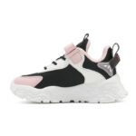Fila Memory Musha 2 V Βρεφικά Sneakers με Σκρατς Ροζ / Μαύρα