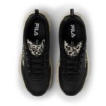 FFW0585 80010 Fila Skye Zp Γυναικεία Sneakers Μαύρα / Λεοπάρ