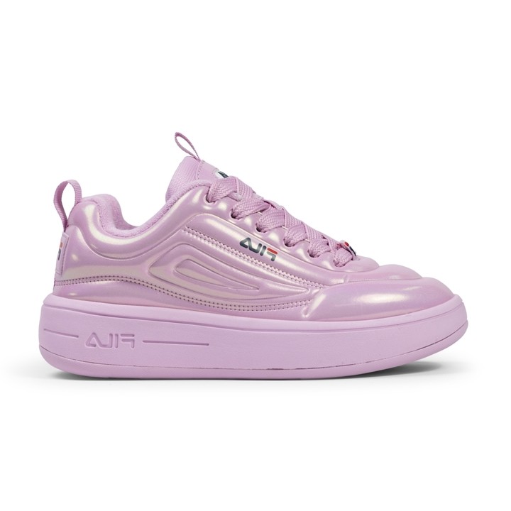 Fila Superbubble F Γυναικεία Sneakers Ροζ Μεταλλικό