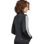 adidas Seasonal Essentials Tiberio 3-Stripes Tricot Track Suit Kids Παιδικό Σετ Μαύρο / Κόκκινο