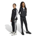 adidas Essentials Climacool Track Suit Kids Παιδικό Σετ Φόρμας με Ζακέτα Μαύρο