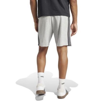 adidas Essential 3-Stripes French Terry Shorts Ανδρική Βερμούδα Γκρι