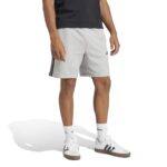 adidas Essential 3-Stripes French Terry Shorts Ανδρική Βερμούδα Γκρι