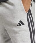 adidas Essential 3-Stripes French Terry Shorts Ανδρική Βερμούδα Γκρι