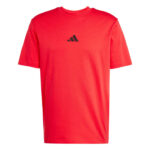 adidas Essentials Small Logo Single Jersey Tee Ανδρικό Κοντομάνικο Κόκκινο