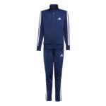 adidas Essentials Climacool Track Suit Kids Παιδικό Σετ Φόρμας με Ζακέτα Μπλε