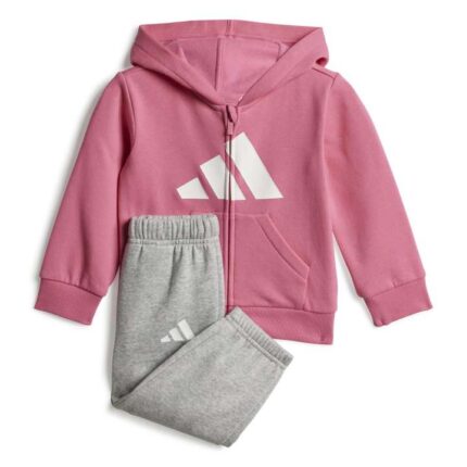 adidas Essentials Track Suit Kids Βρεφικό Σετ Ροζ / Γκρι
