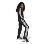 adidas Essentials Track Suit Kids Παιδικό Σετ Φόρμας με Παντελόνι Καμπάνα και Ζακέτα Μαύρο