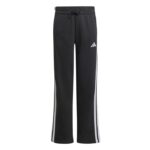 adidas Essentials Track Suit Kids Παιδικό Σετ Φόρμας με Παντελόνι Καμπάνα και Ζακέτα Μαύρο