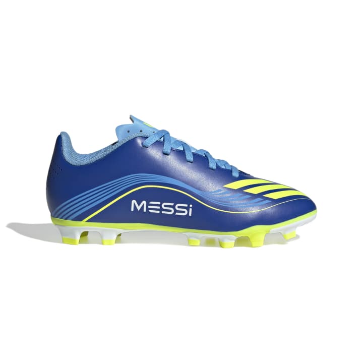 adidas F50 Messi Club Firm/Multi-Ground Ποδοσφαιρικά Παπούτσια με Τάπες Μπλε/ Λαχανί