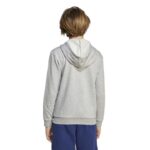 adidas Seasonals Essentials Collegiate Typography Full-Zip Hoodie Παιδική Ζακέτα Γκρι