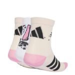 adidas K Doodle Socks 3P Παιδικές Κάλτσες Λευκές / Μπεζ / Ροζ