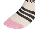 adidas K Doodle Socks 3P Παιδικές Κάλτσες Λευκές / Μπεζ / Ροζ