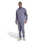 adidas Sportswear Basic 3-Stripes Tricot Track Suit Σετ Φόρμας Γυαλιστερό Mωβ