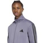 adidas Sportswear Basic 3-Stripes Tricot Track Suit Σετ Φόρμας Γυαλιστερό Mωβ